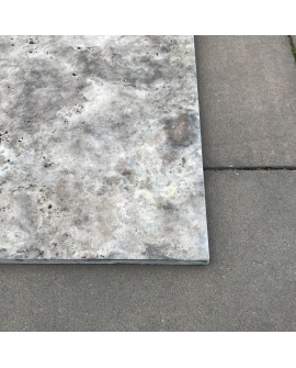 Płytki Trawertyn Ash szczotkowany 40,6x61x1,2 cm