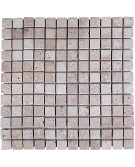 Mozaika trawertynowa Mix 30,5x30,5x1 cm
