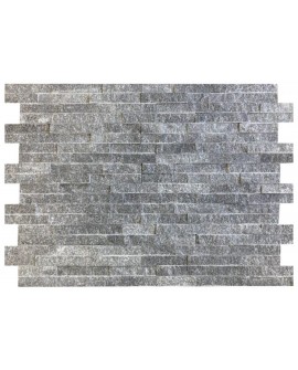 Panel ścienny Marmur Stackstone Crystal Black 10x36x0,8-1,3 cm
