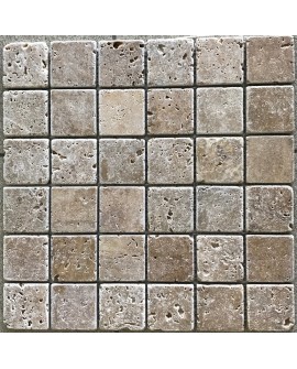 Mozaika trawertynowa Noce bębnowana 30,5x30,5x1 cm